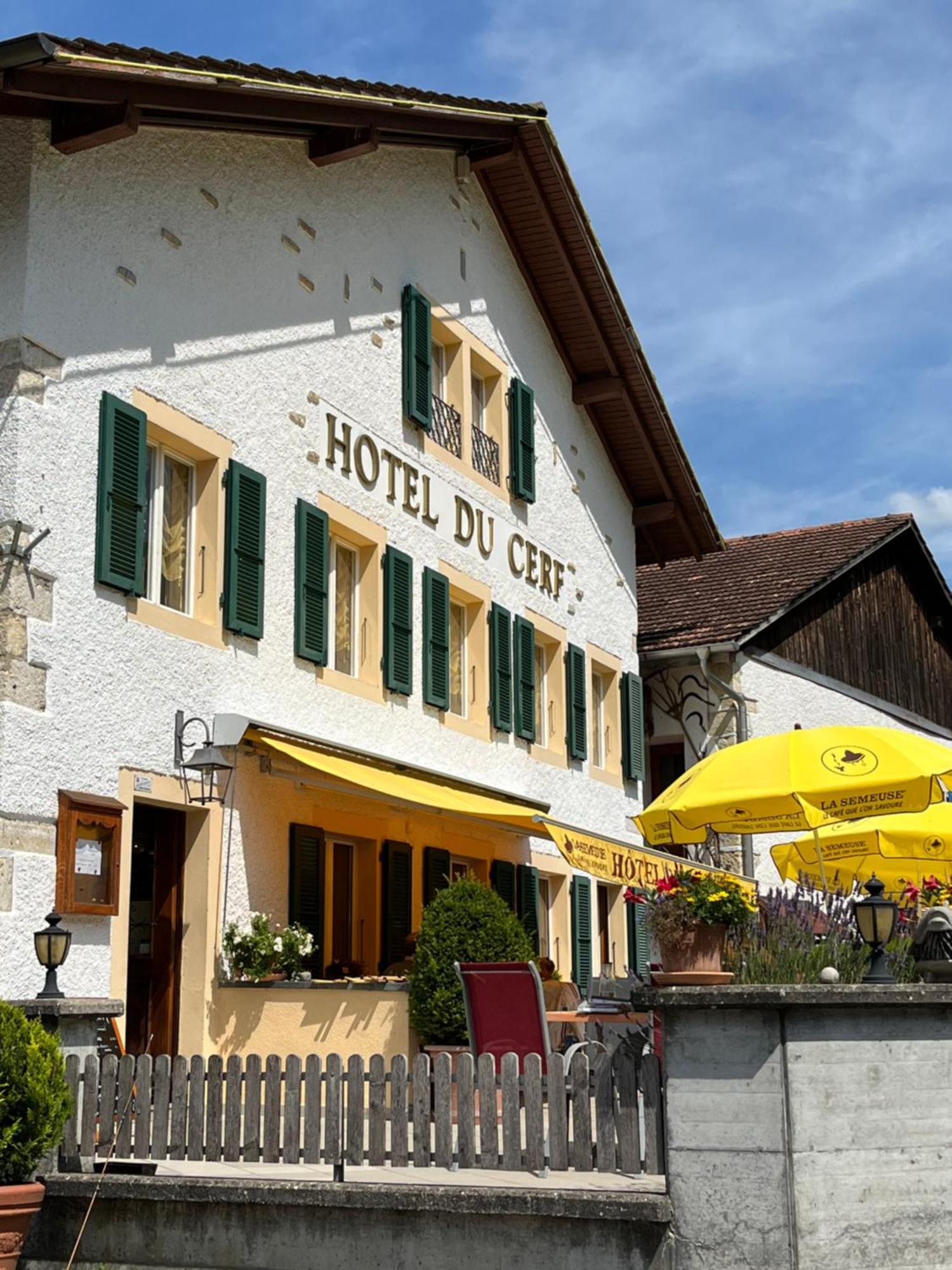 Hotel Du Cerf Soubey Ngoại thất bức ảnh