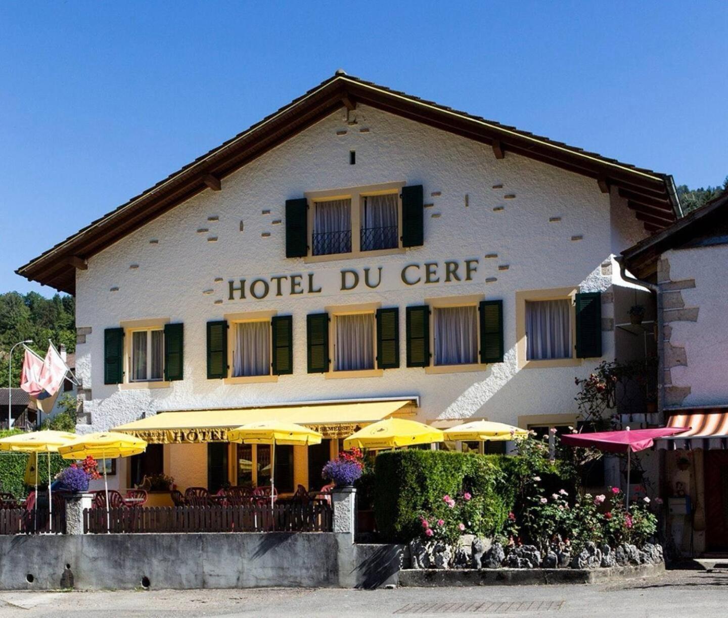 Hotel Du Cerf Soubey Ngoại thất bức ảnh